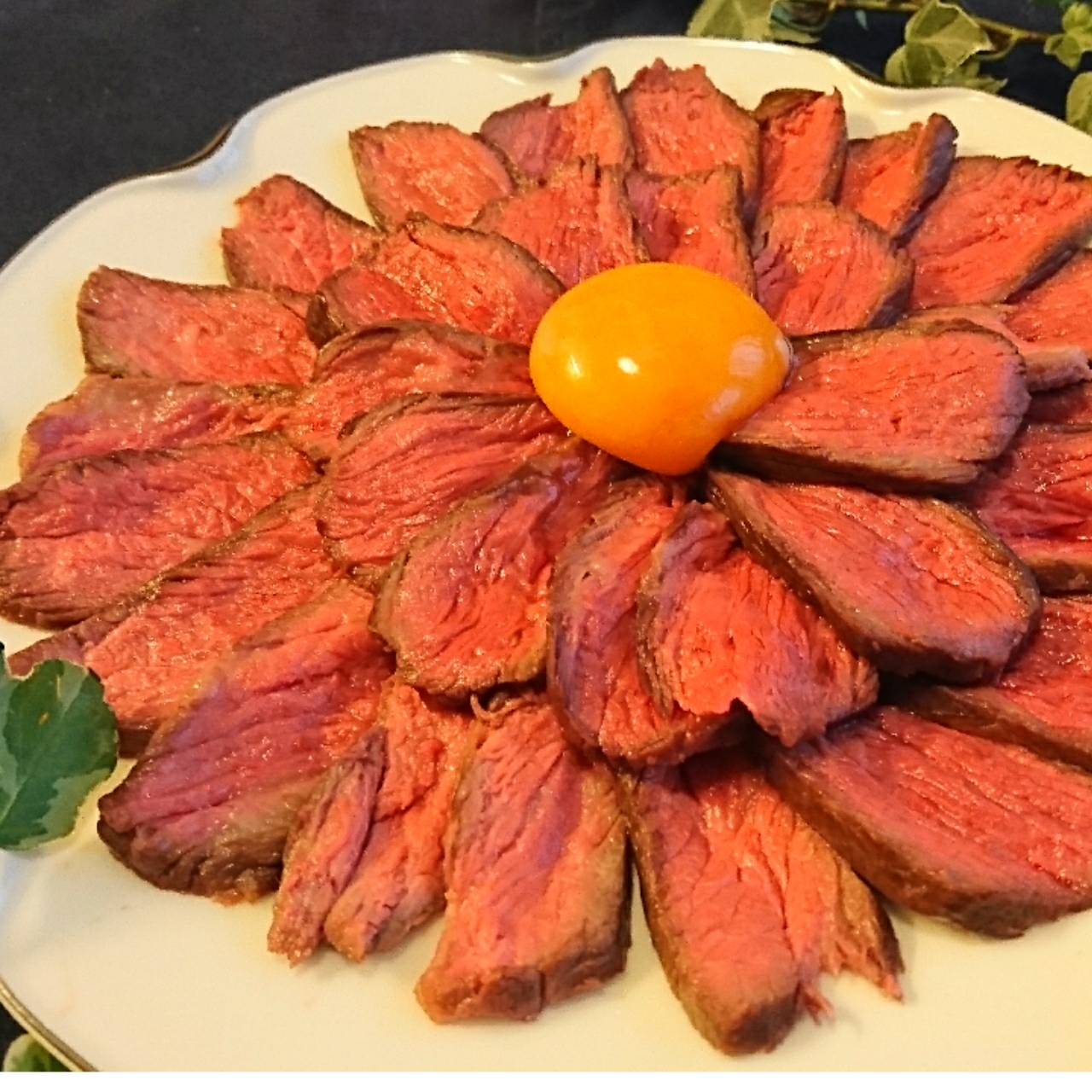 長男なんからの 手作りの肉の花プレゼント 花よりだんご な キユーピーコミュニティ おはなしダイニング La Vida コミュニティサイト